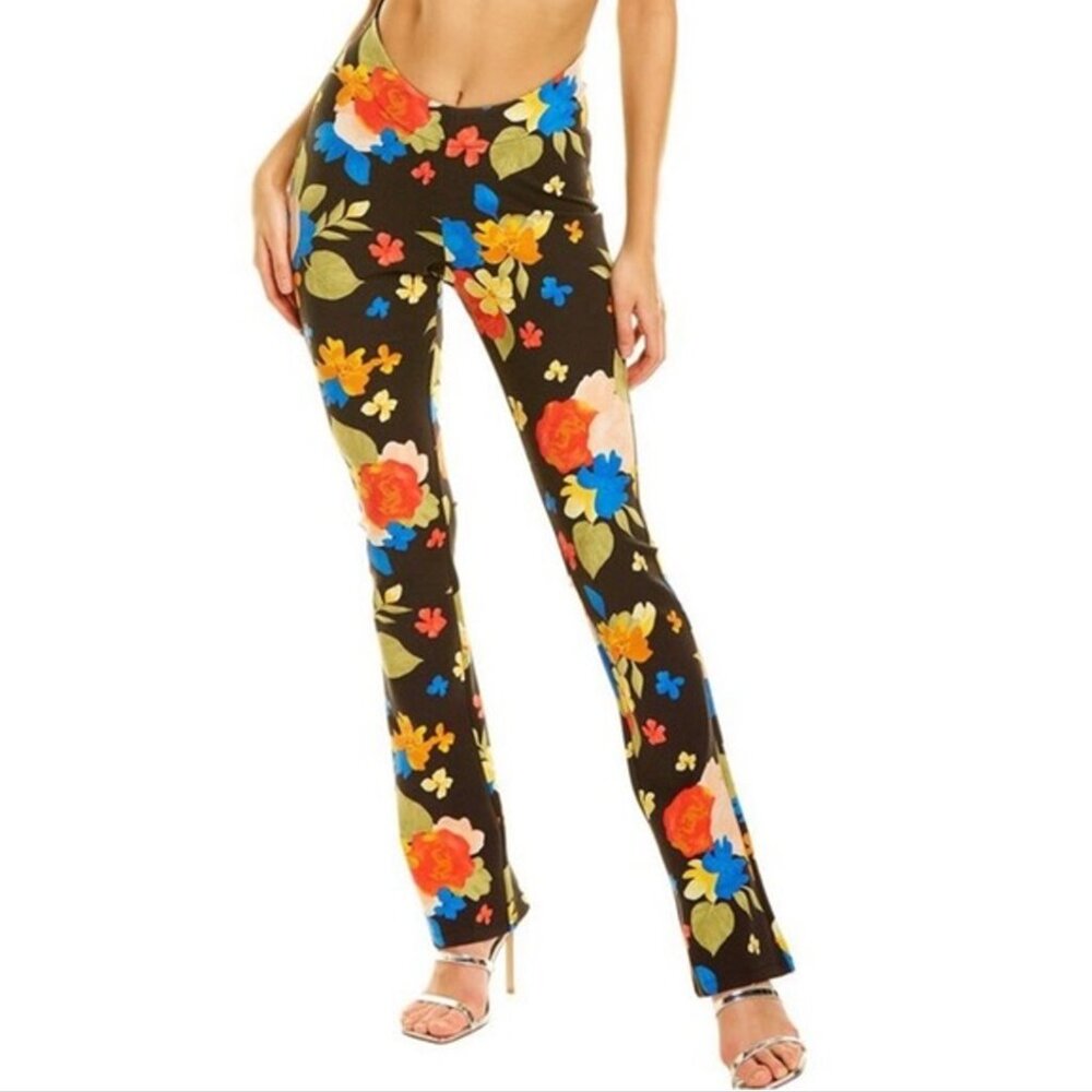 DANIELLE BERNSTEIN Scoop Front Flare Pant NWT